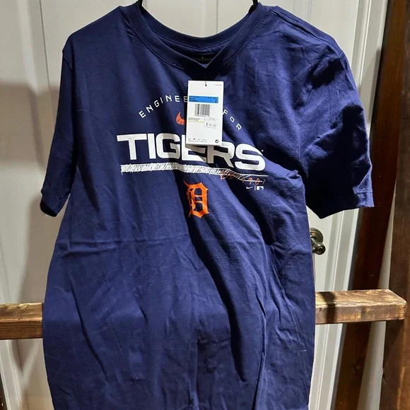 Nike Navy Blue Tigers Tee - Picture 2 of 3